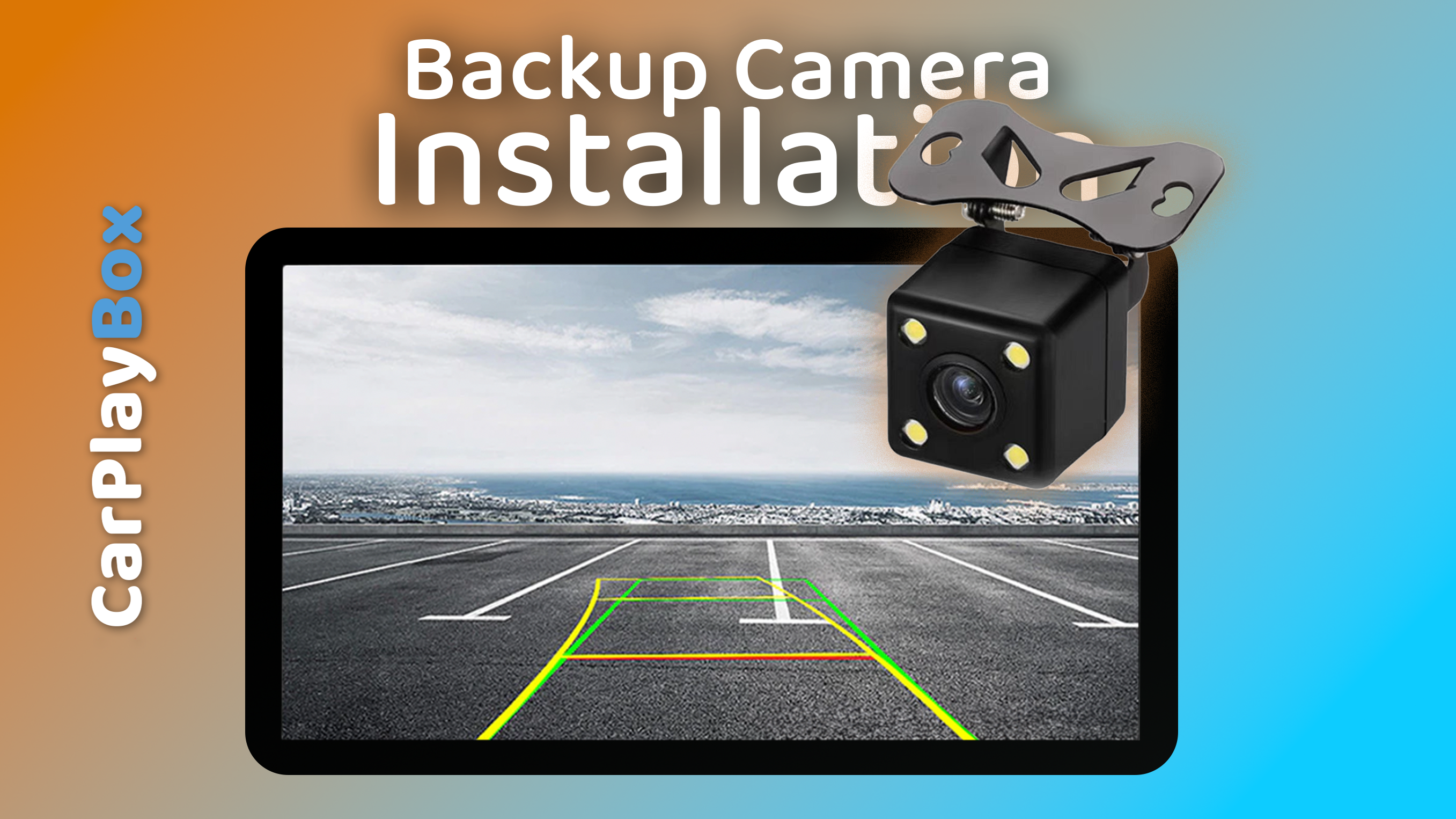 Load video: CarPlayBox Backup Camera Installation Tutorial